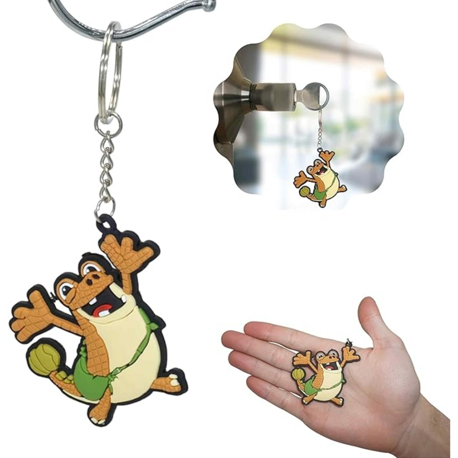 Gigantosaurus Giganto Keychain for Kids Bike Keyring - Assorted