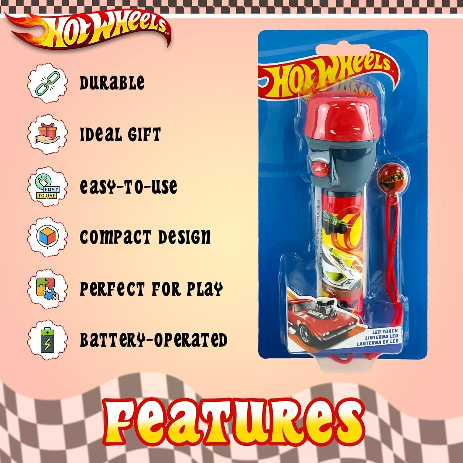 Kids LED Big Torch – Flashlight with Lanyard - Assorted