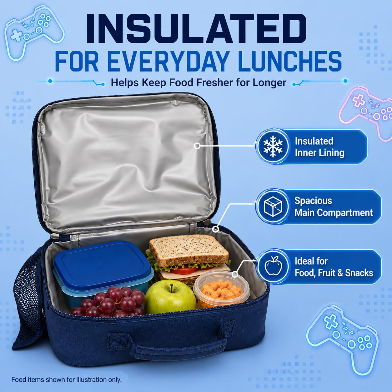 Kids Insulated Lunch Bags