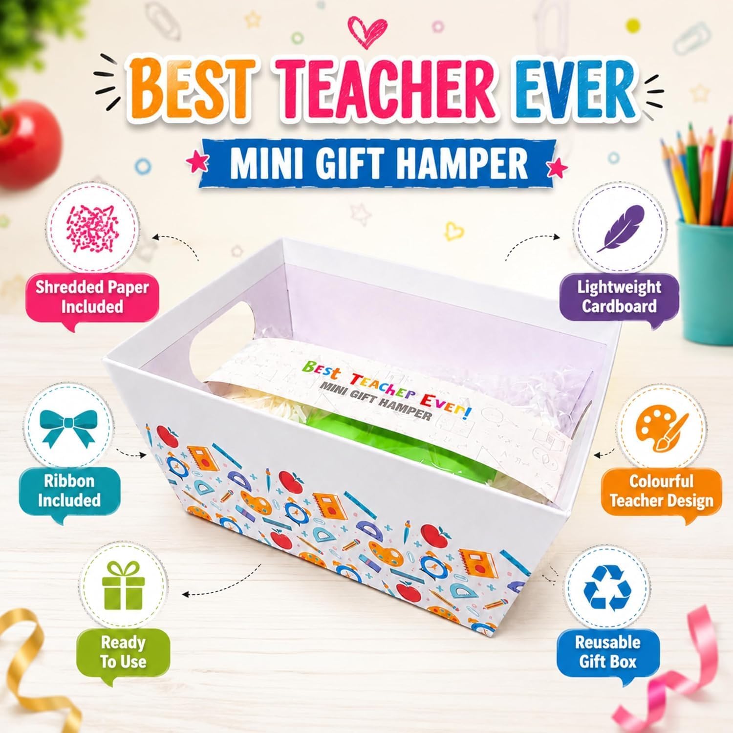 Best Teacher Mini Gift Hamper Set