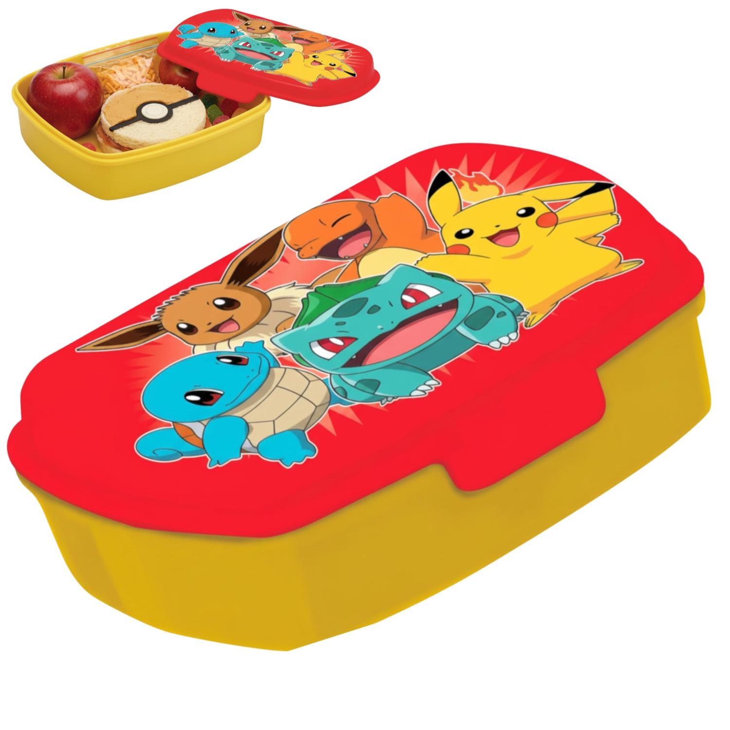 Kids BPA Free Plastic Lunch Box with Cutlery - Assorted