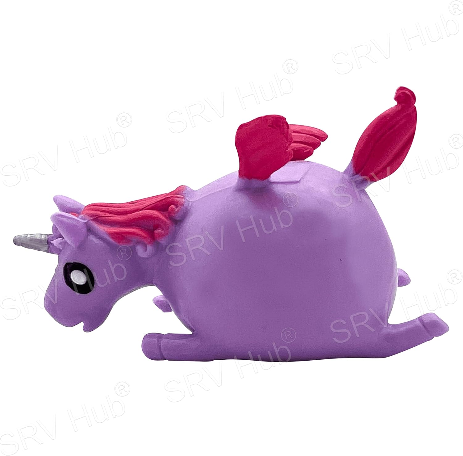 Kids Unicorn Splat Ball-Purple/Pink