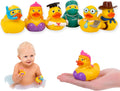 8cm Random Cartoon Rubber Duck