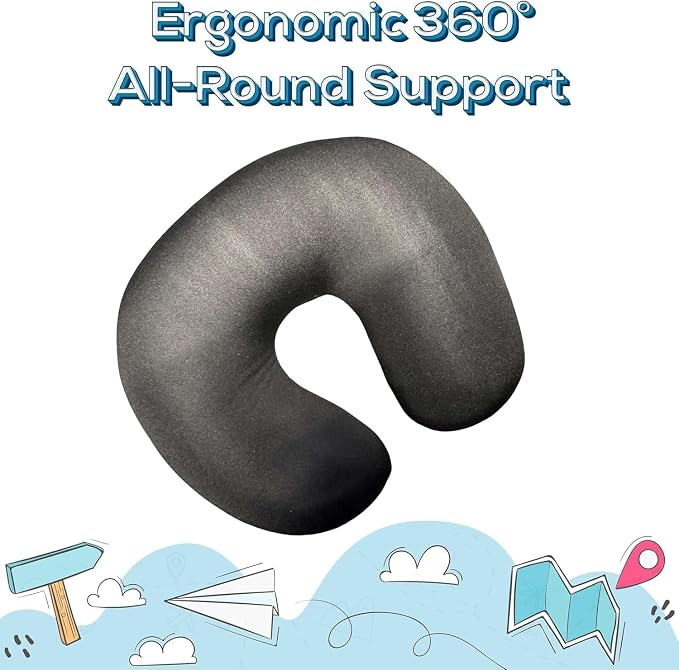 Soft U Shaped Neck Support Cushion 30cm
