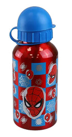 Aluminium Water Bottle 400ml - Spiderman
