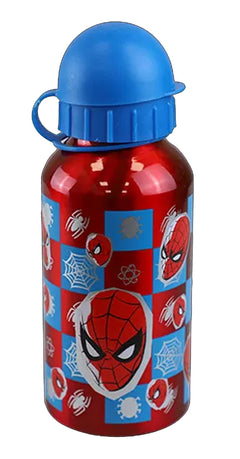 Aluminium Water Bottle 400ml - Spiderman