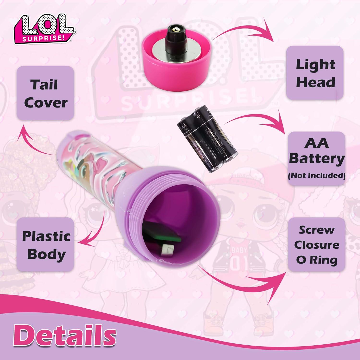 Kids LED Big Torch – Flashlight with Lanyard - Assorted