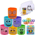 Crazy Face Magic Spring Toy 6.5cm