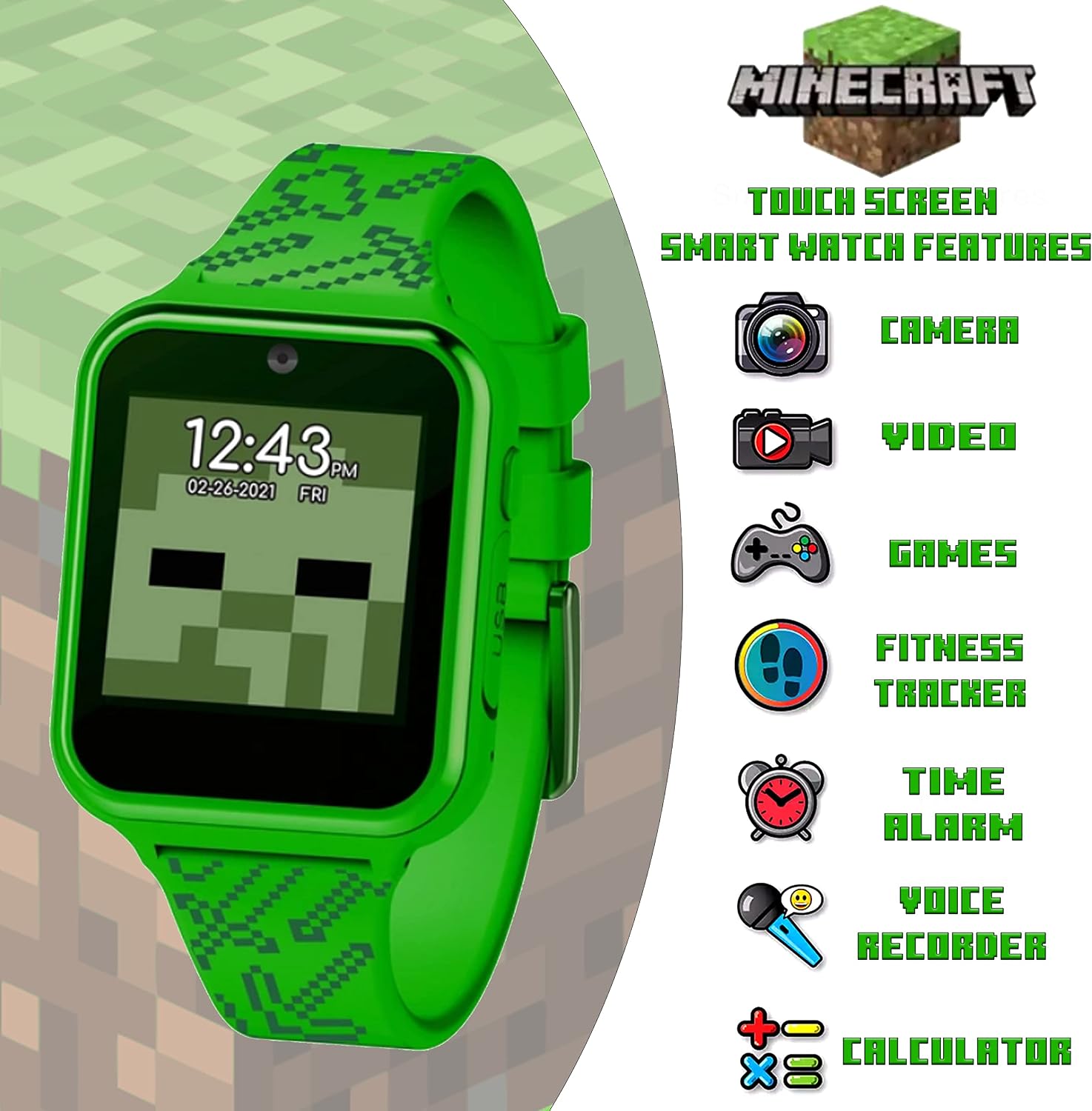 Smart Watch for Kids with 6 Games