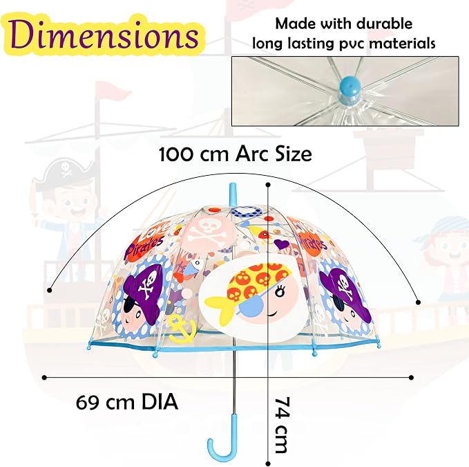 TRANSPARENT BELL UMBRELLA
