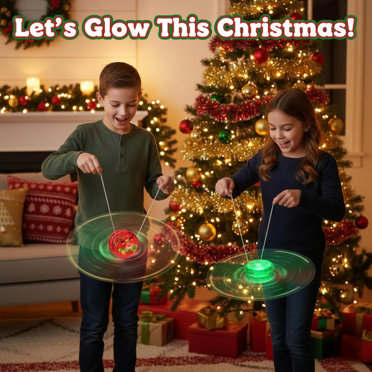 LED Light Up YoYo 5.5cm Random