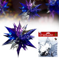 60cm Starburst Christmas Foil Hanging Decorations