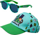 2PCs Kids Cotton Cap and Sunglasses Set