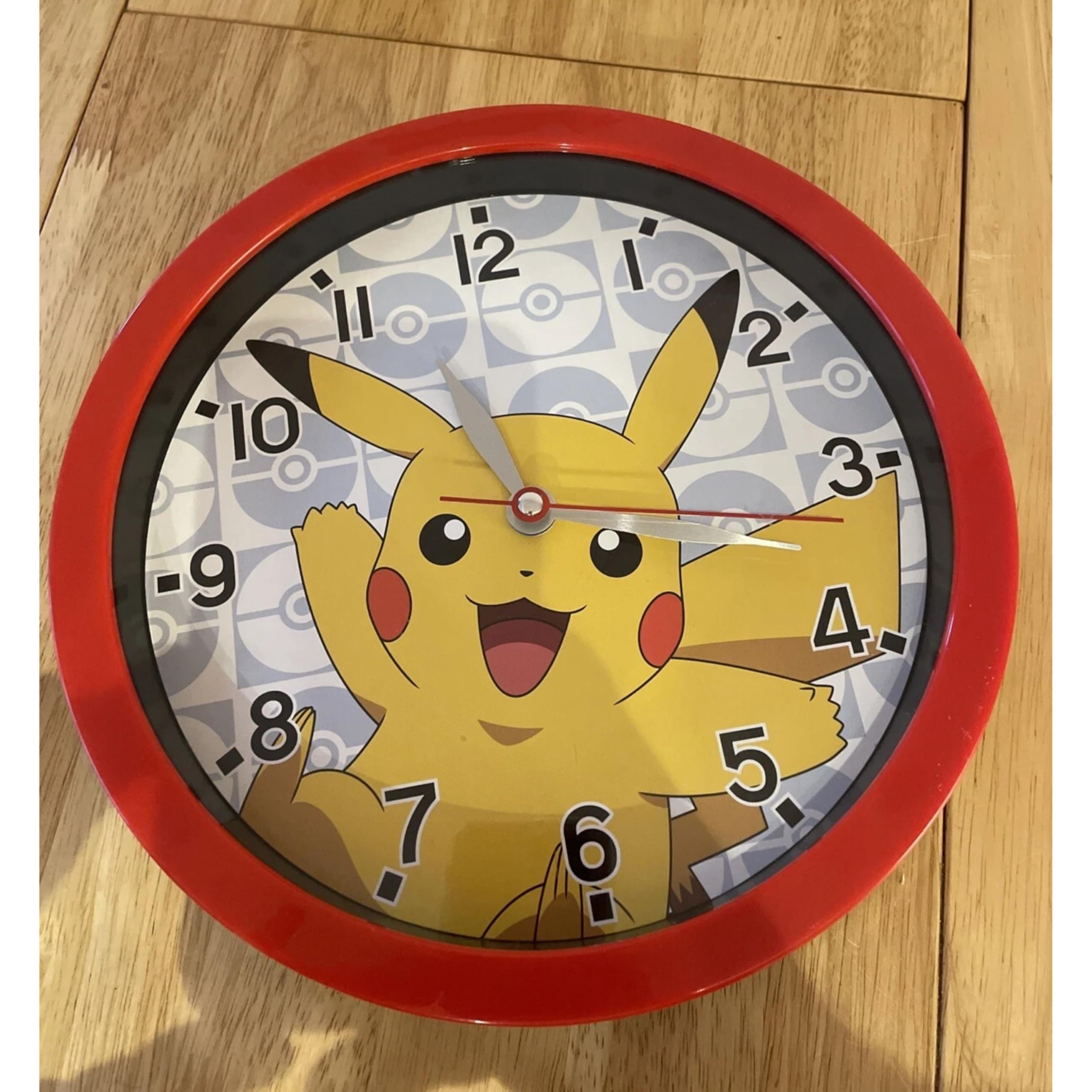 Children Modern Wall Clock Battery Operated, Wall Decor Gift for Kids