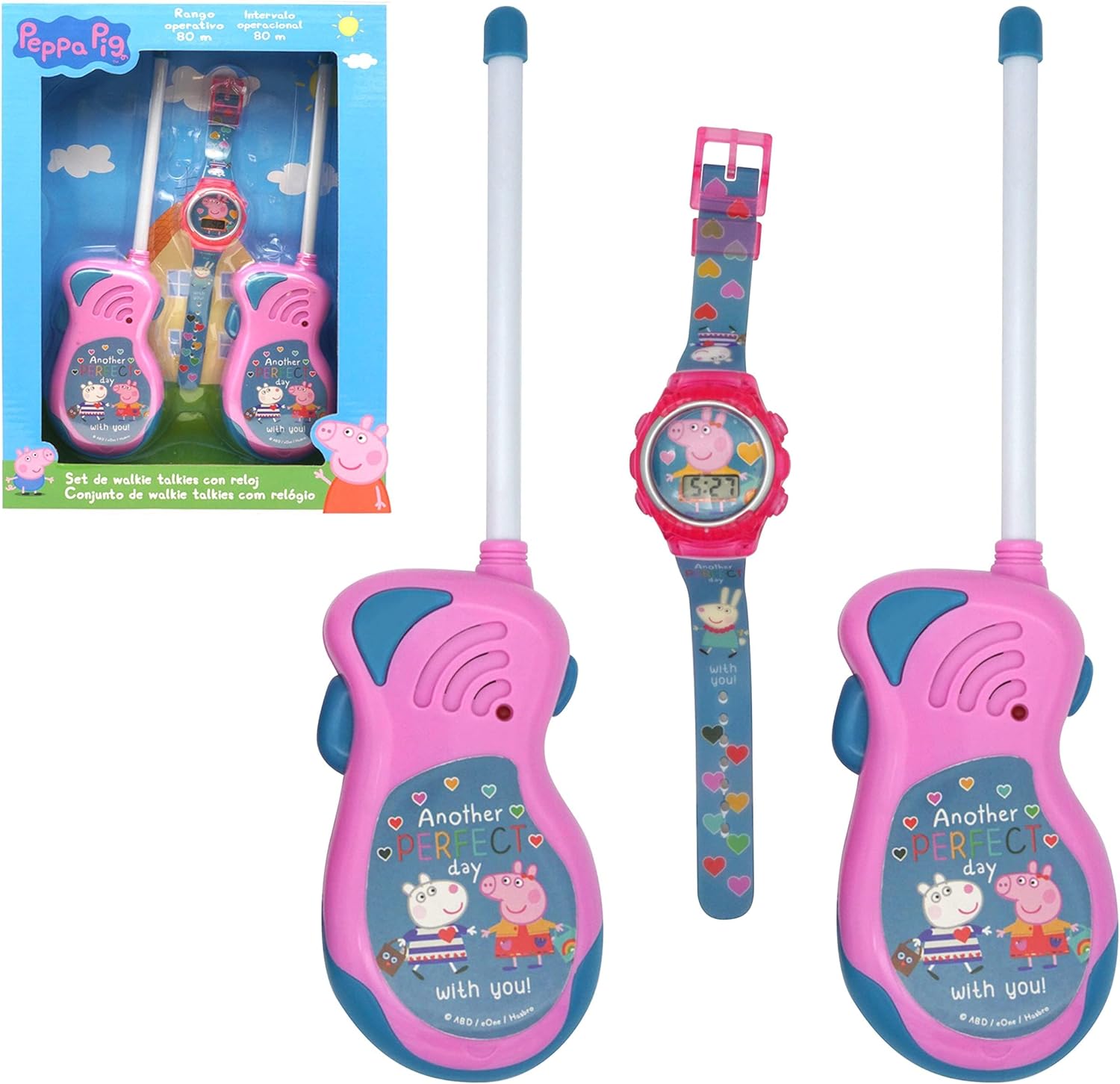 Digital Watch and Walkie Talkie Set