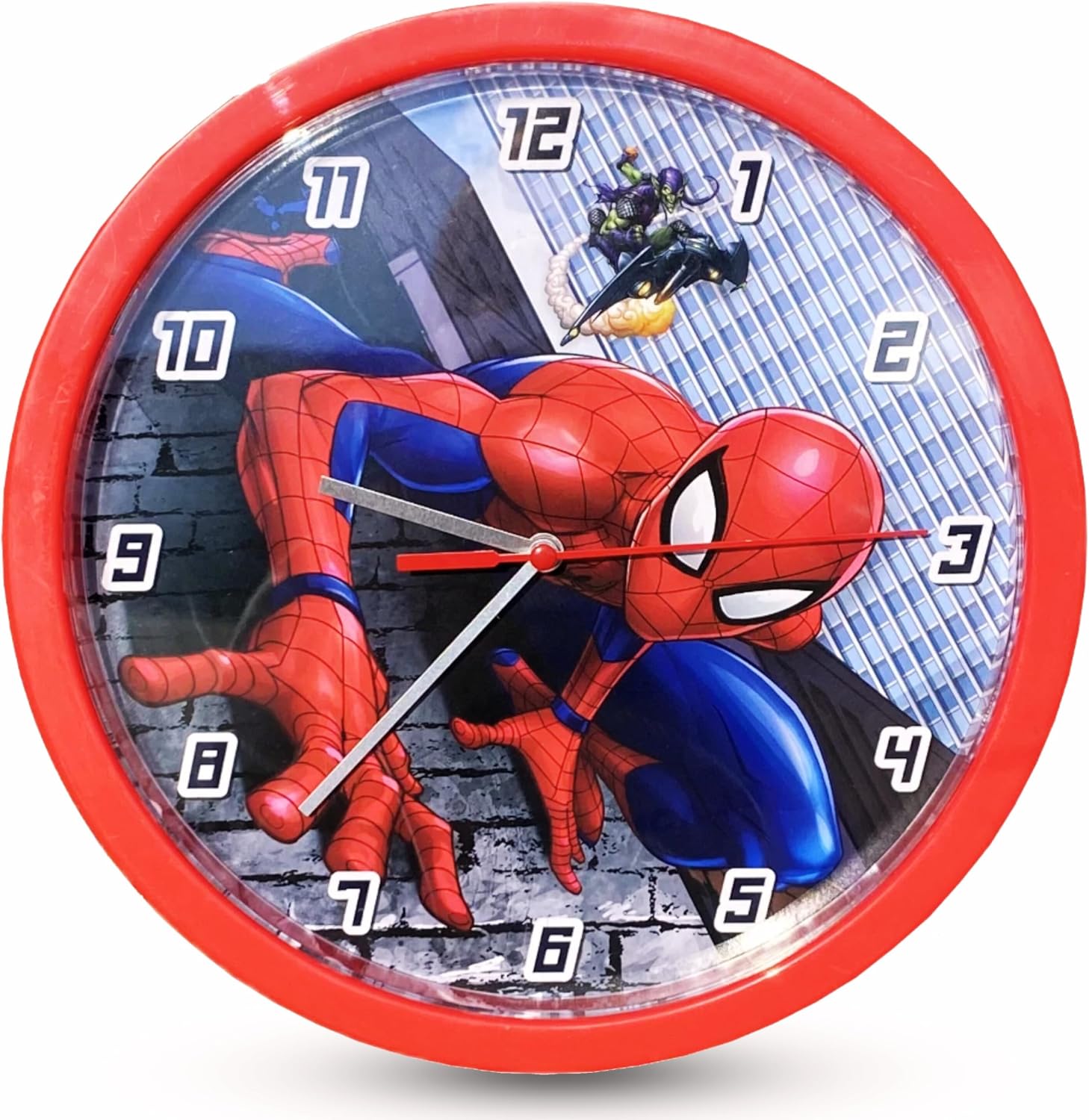 Kids Round Wall Clock 25cm