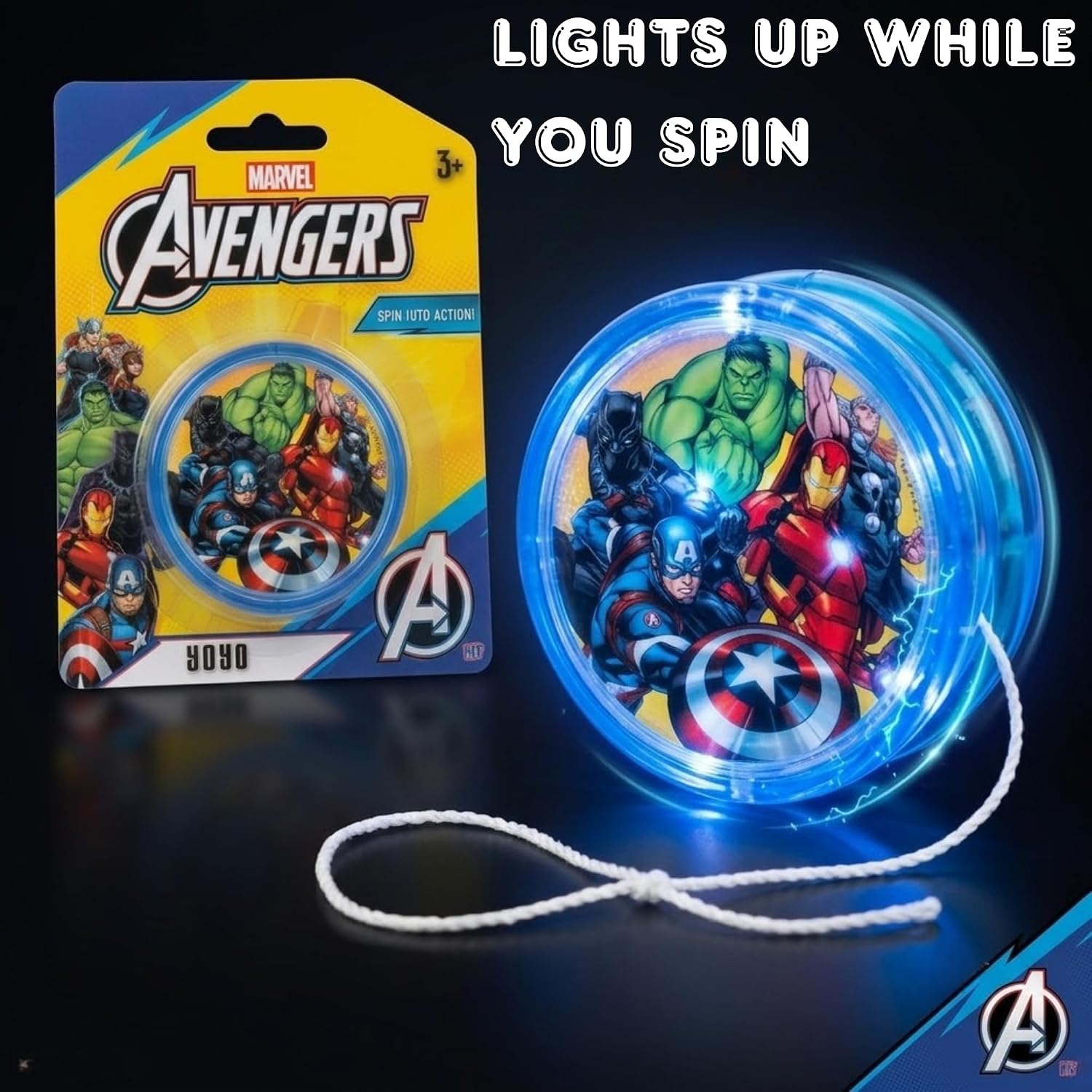 LED Glow YoYo for Kids – 5.5cm