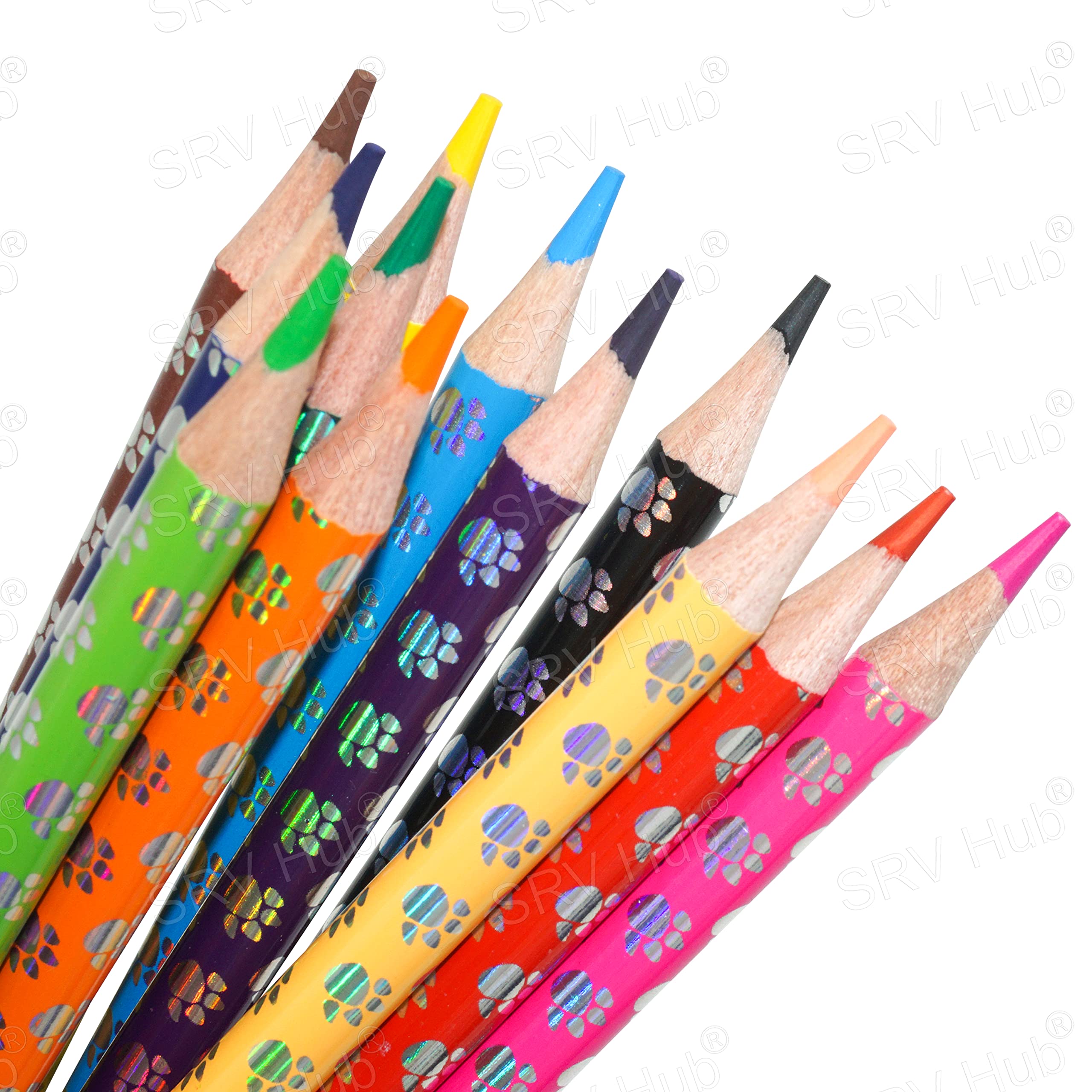 14Pcs Colouring Pencil Set - Assorted