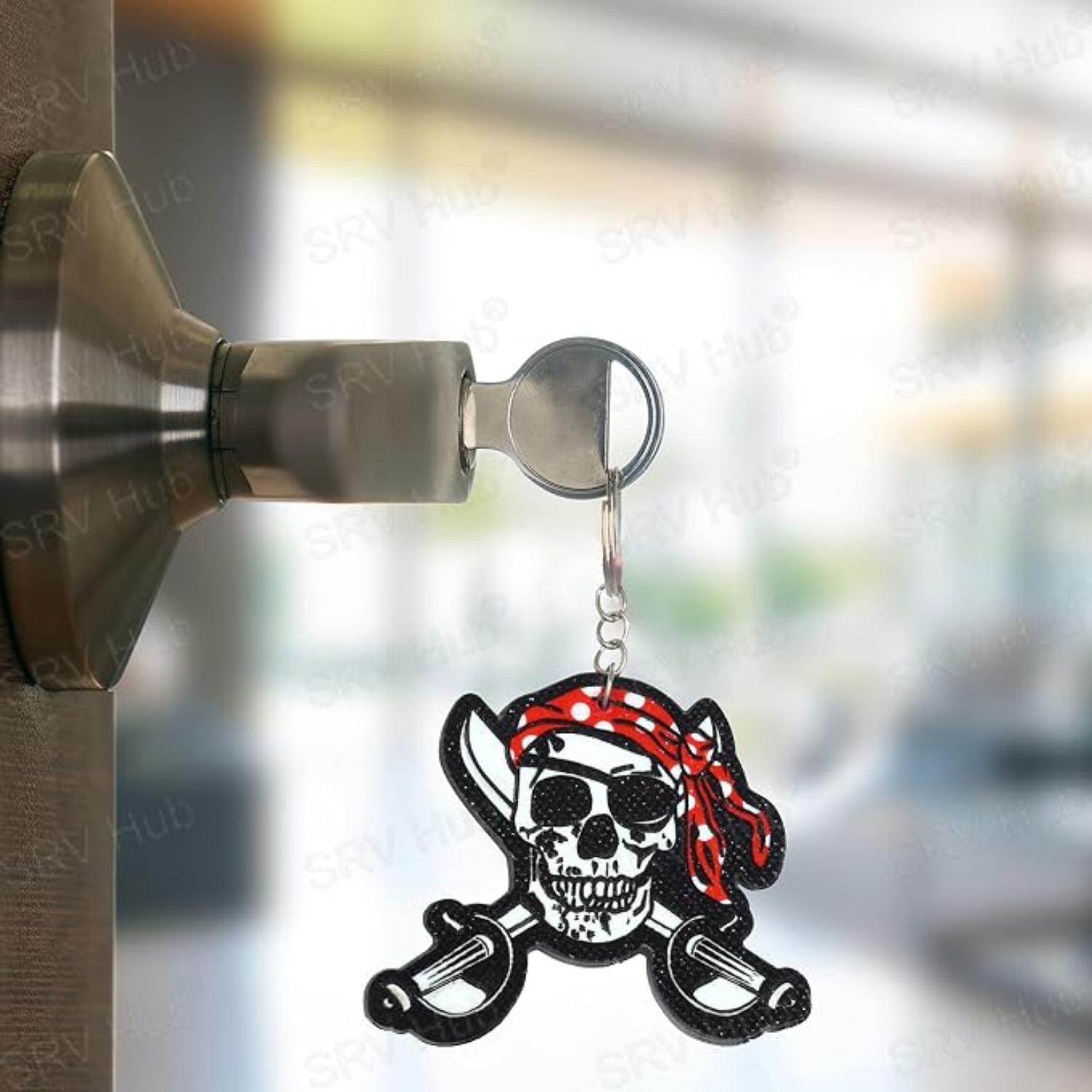 Pirate Keychains Foamex Keyring - Assorted