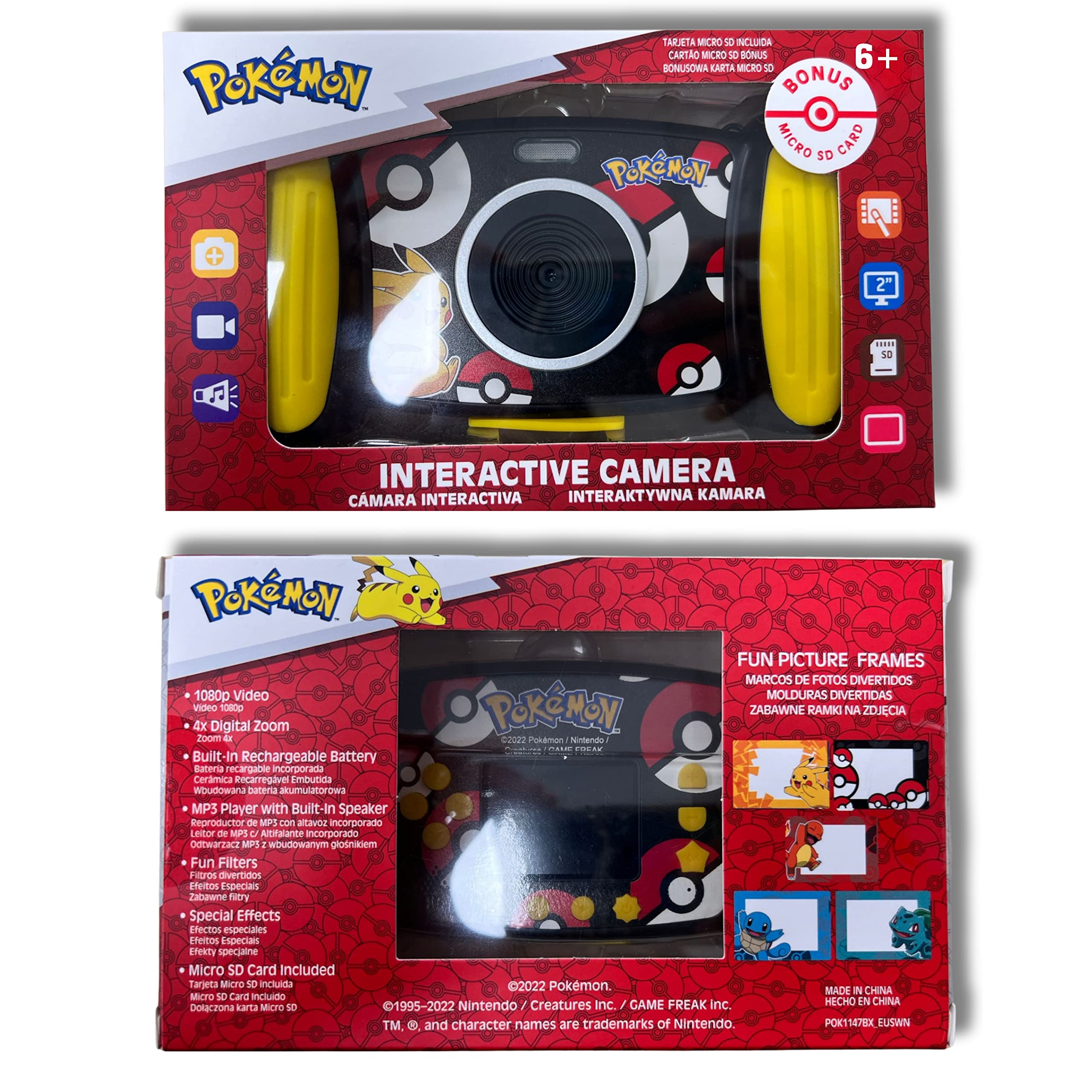 Pokemon Kids Camera for Girls and Boys