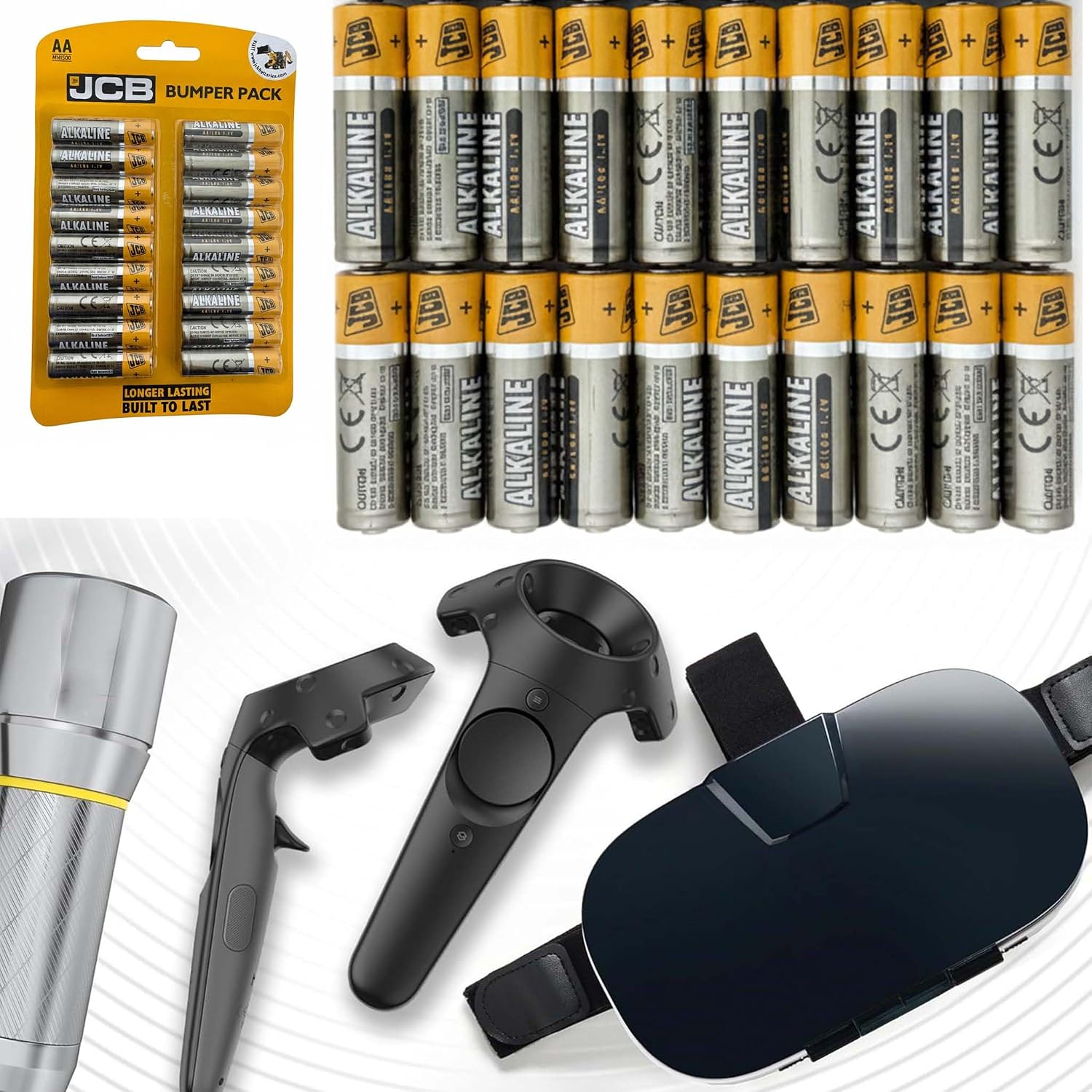 AA Alkaline Batteries – 18 Pack