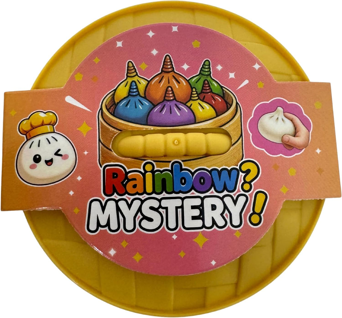 Slow Rise Colourful Squishy Dumpling - 8.5cm