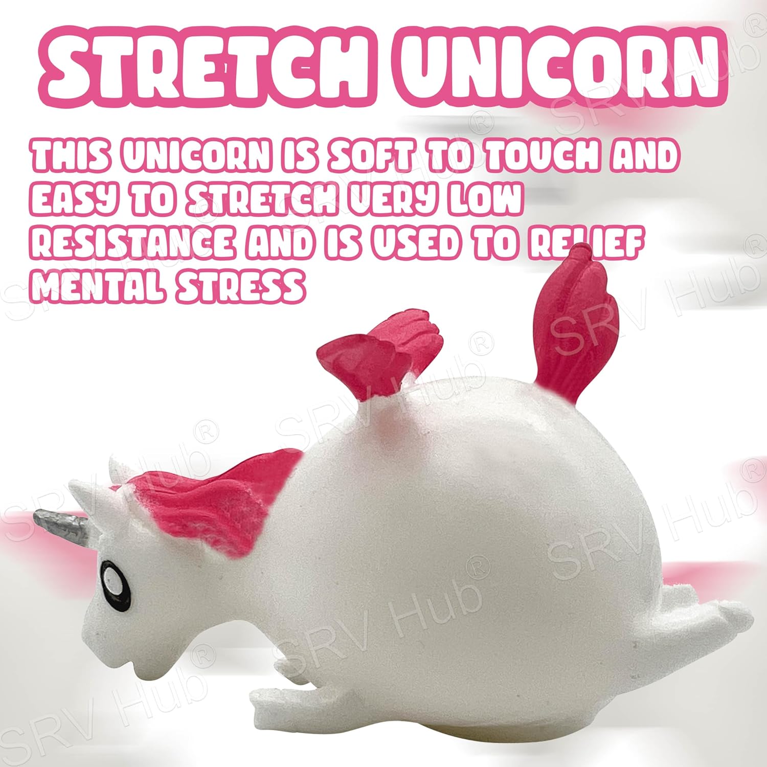 Kids Unicorn Splat Ball-Purple/Pink
