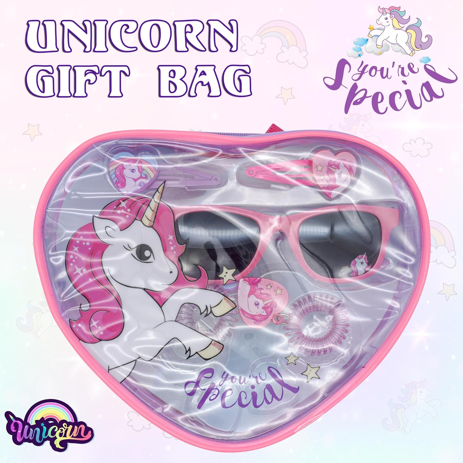 Disney Girls Hair Accessories Set