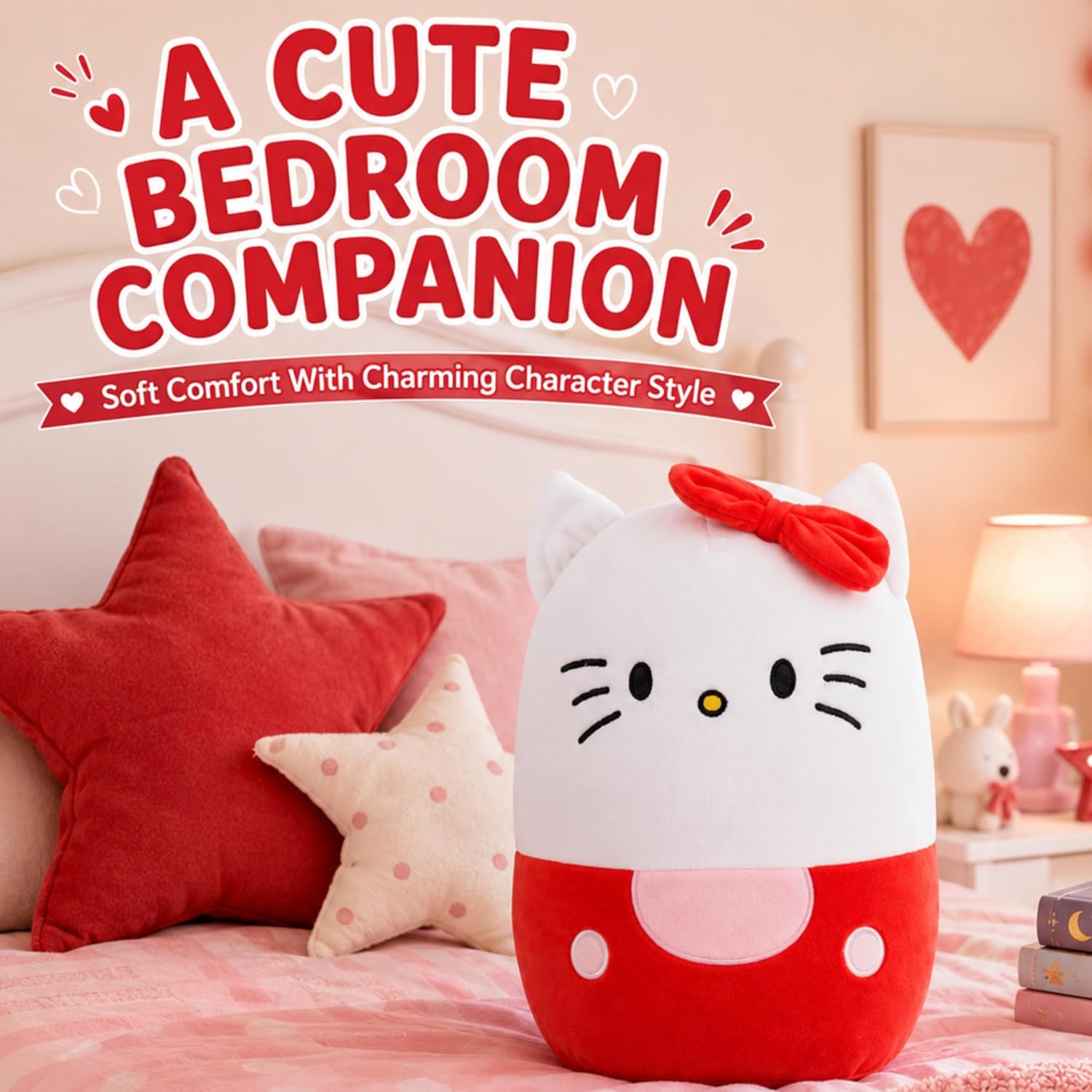 Oval Soft Plush Pillows