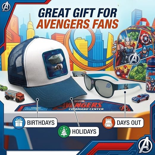 2pcs Kids Cap & Sunglasses Set