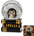 Halloween Snow Globe Decoration with Skull Head 18cm