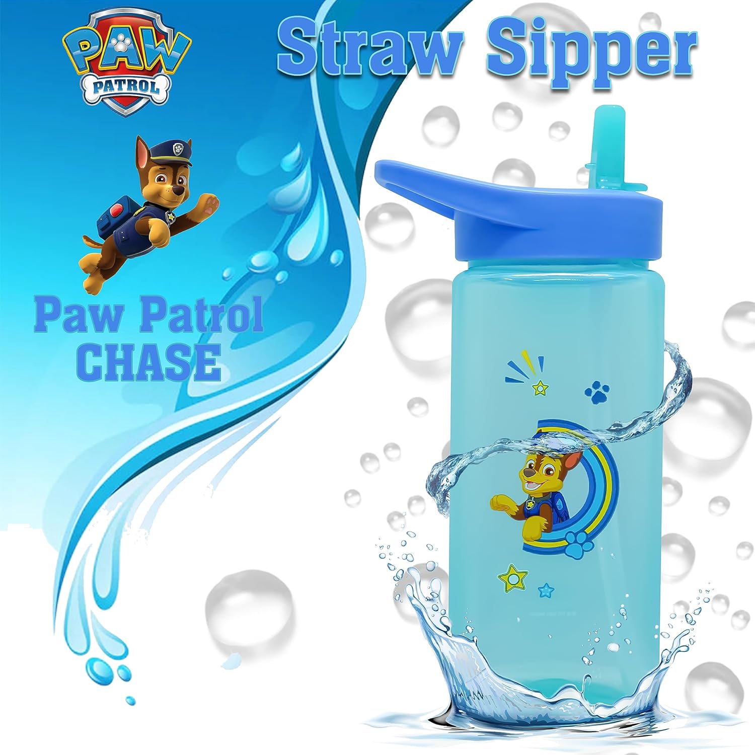 Paw Patrol Straw Sippers 420ml