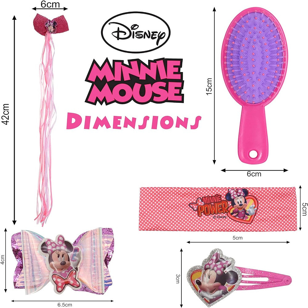 Minnie Mouse Hair Accessories 18 Pack