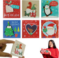 6cm Mini Hand Finished Christmas Gift Tags 18Pcs