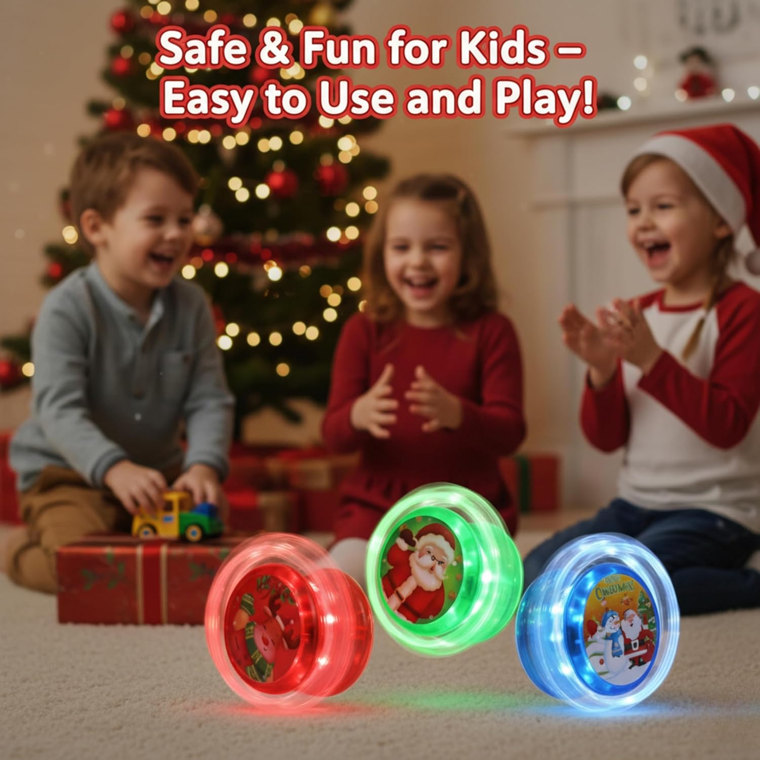 LED Light Up YoYo 5.5cm Random