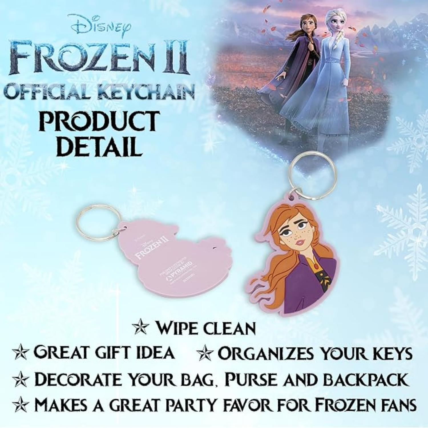 Disney Frozen Keyring 2D Keychain - Assorted