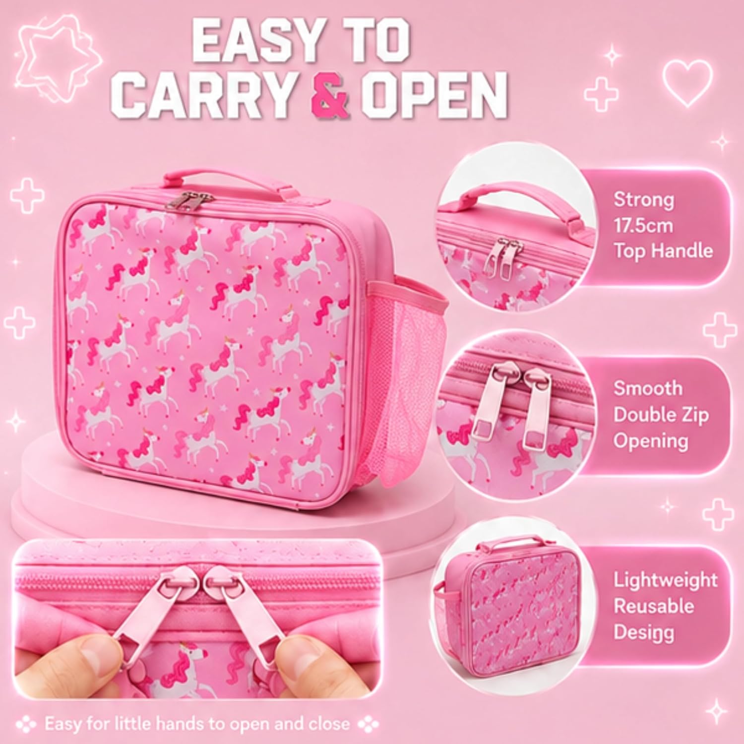 Kids Insulated Lunch Bags