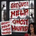 Halloween Bloody Horror Words Window Stickers Sheet