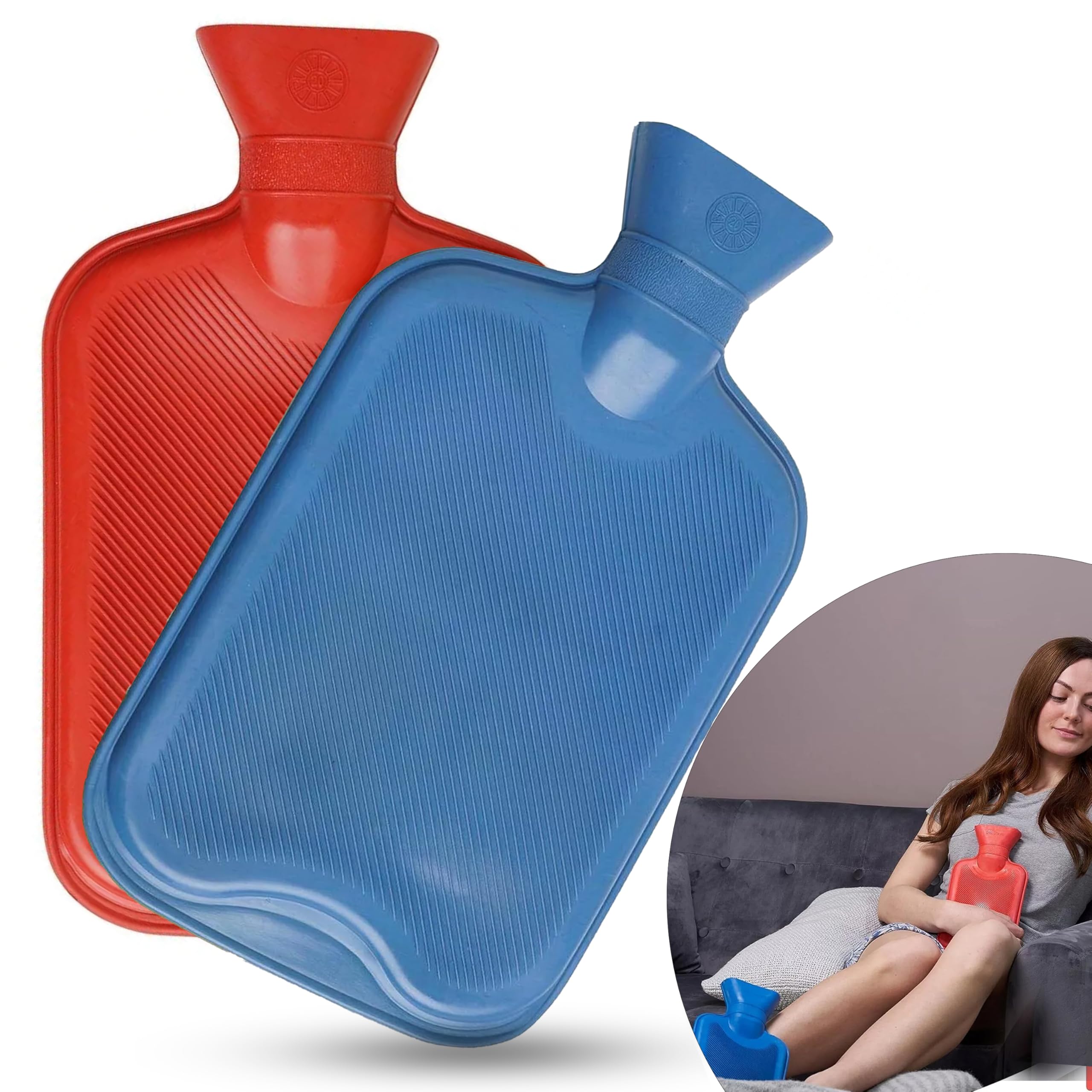 2 Liter Hot Water Bottle 32cm