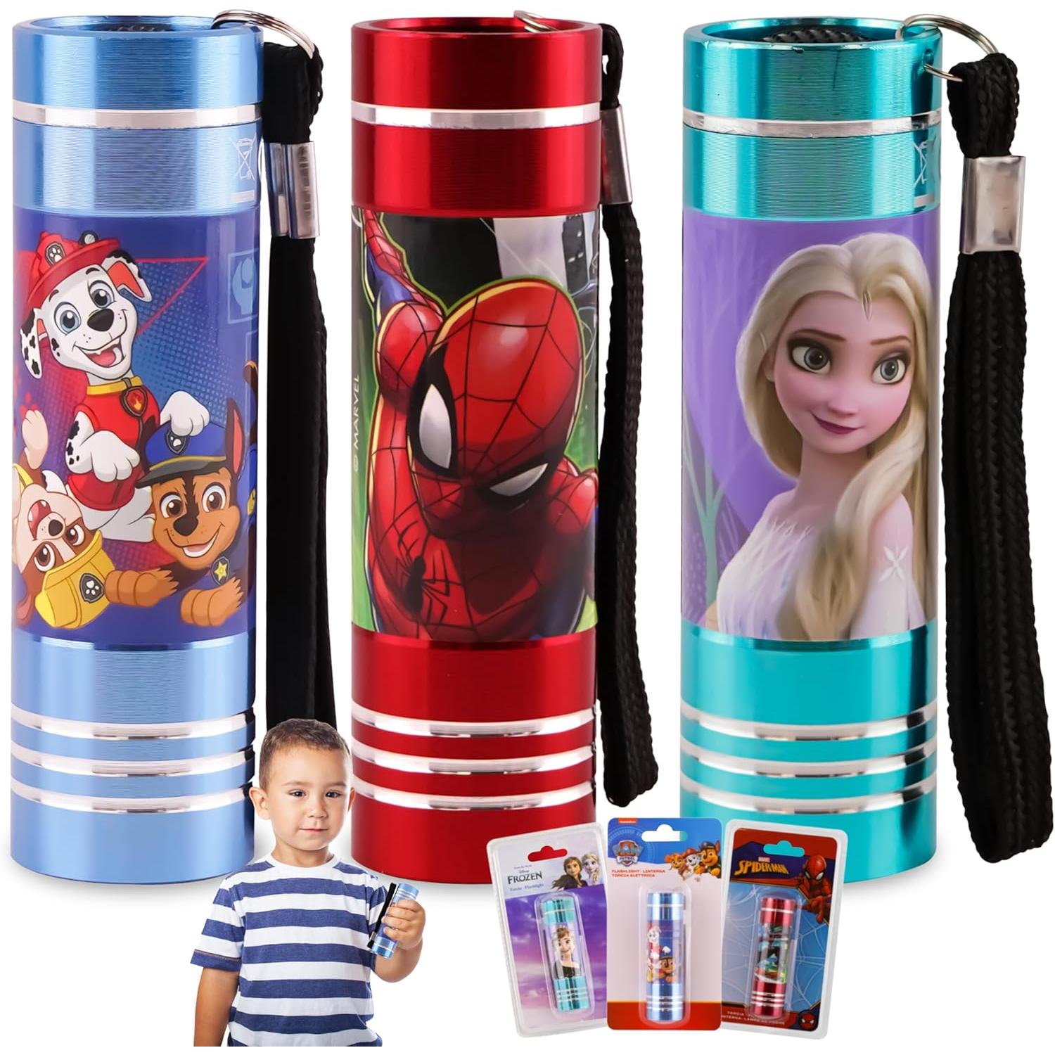 Kids Aluminium LED Torch Flashlight - Paw Patrol