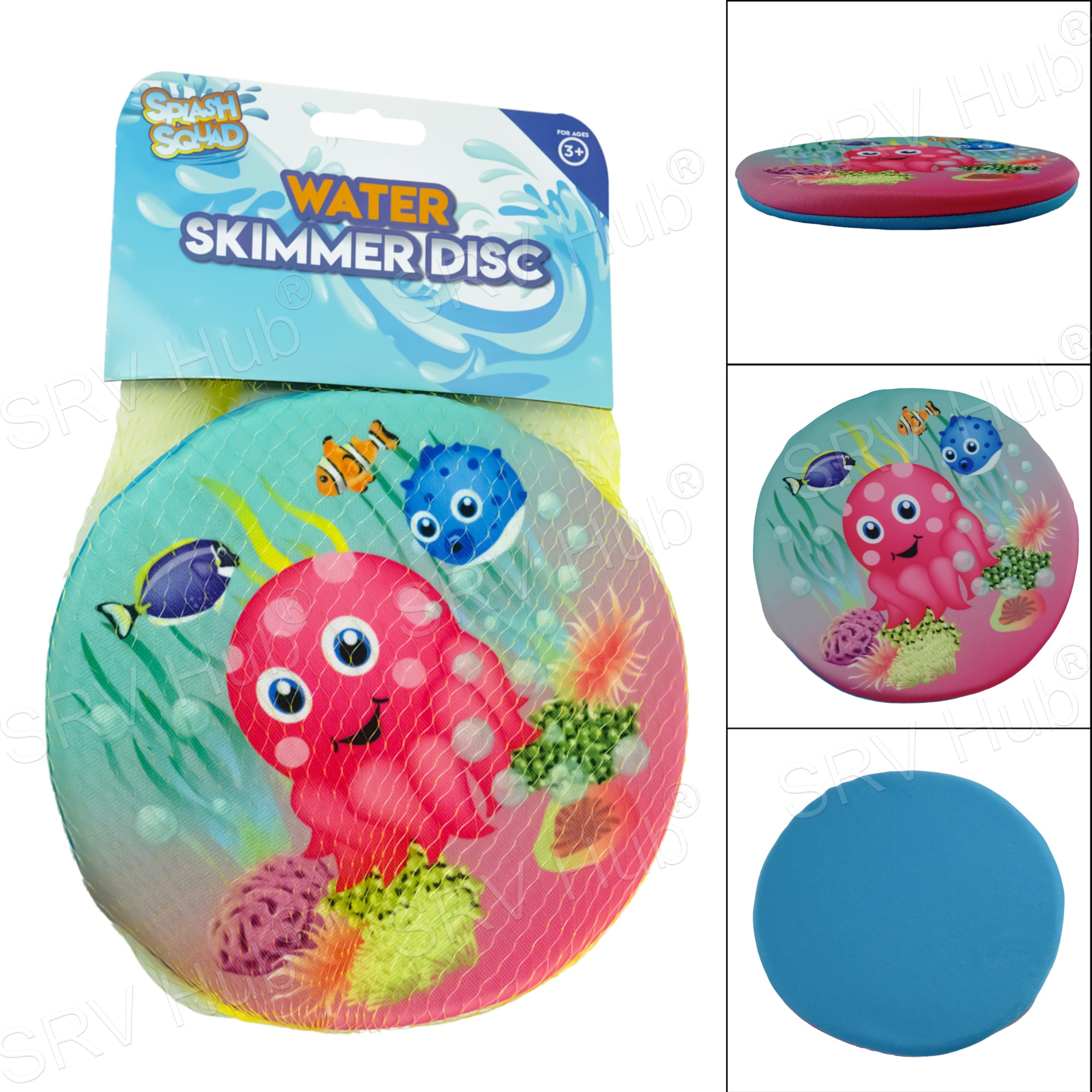 18cm Splash Water Skimmer Floating Water Toys - Assorted