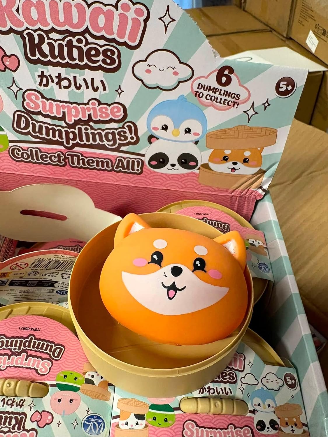 Animal Dumpling Squishy Toy 8.5cm – view 5