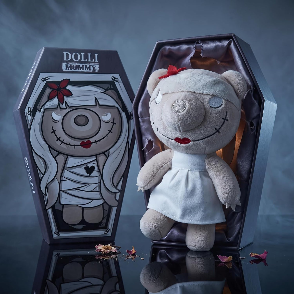 Dolli Halloween Plush Deddy Bears Coffin - 15cm Series 2
