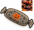 Halloween Candy Plate Black 35cm