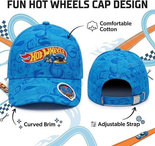 2pcs Kids Cap & Sunglasses Set
