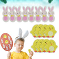 Easter Bonnet Decorations Felt Bunnys/Chicks Stickers