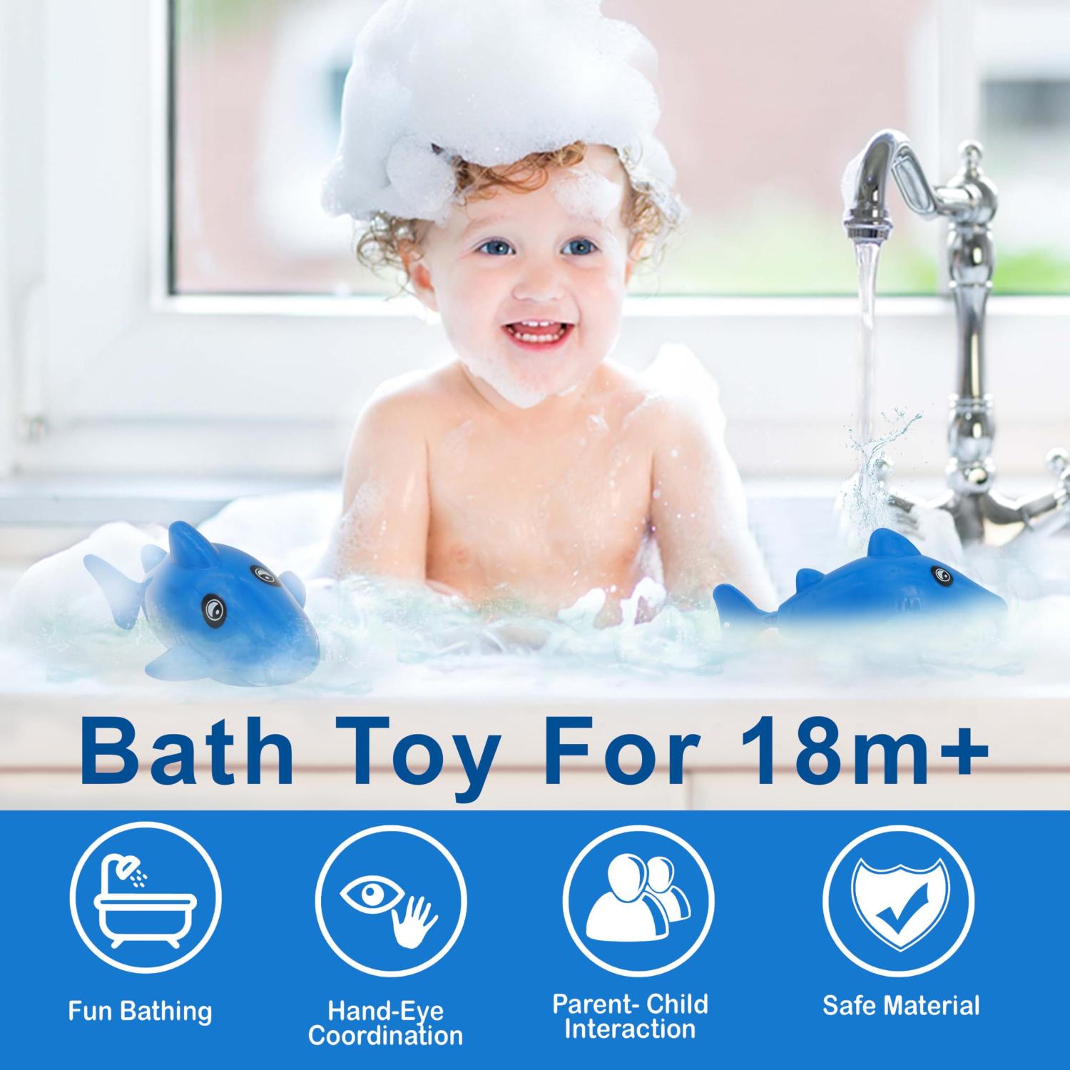 Baby Bath Toy & Tidy Set - Assorted