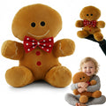 Large Plush Christmas Gingerbread Brown- 25CM
