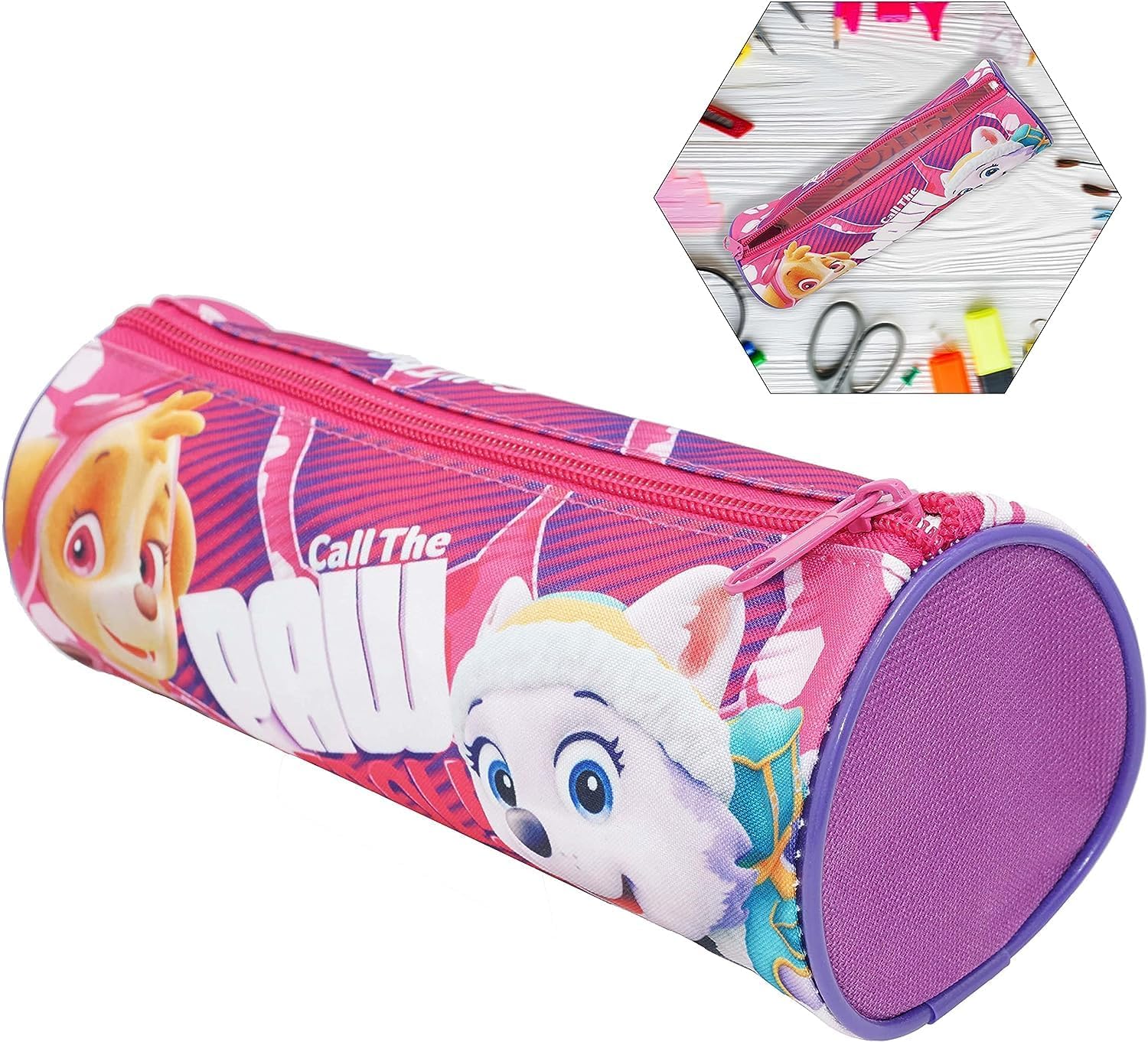 Premium Barrel Pencil Case 22cm