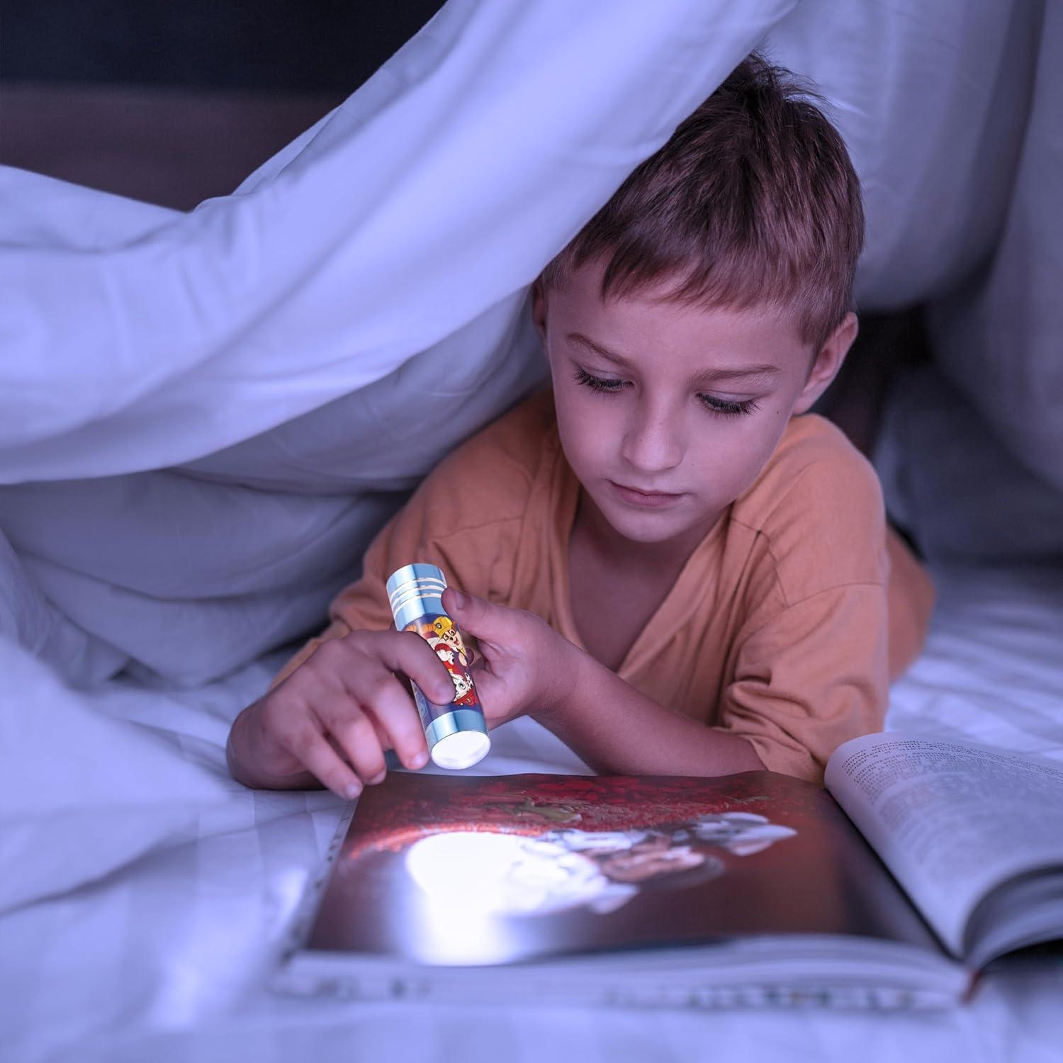 Kids Aluminium LED Torch Flashlight - Paw Patrol